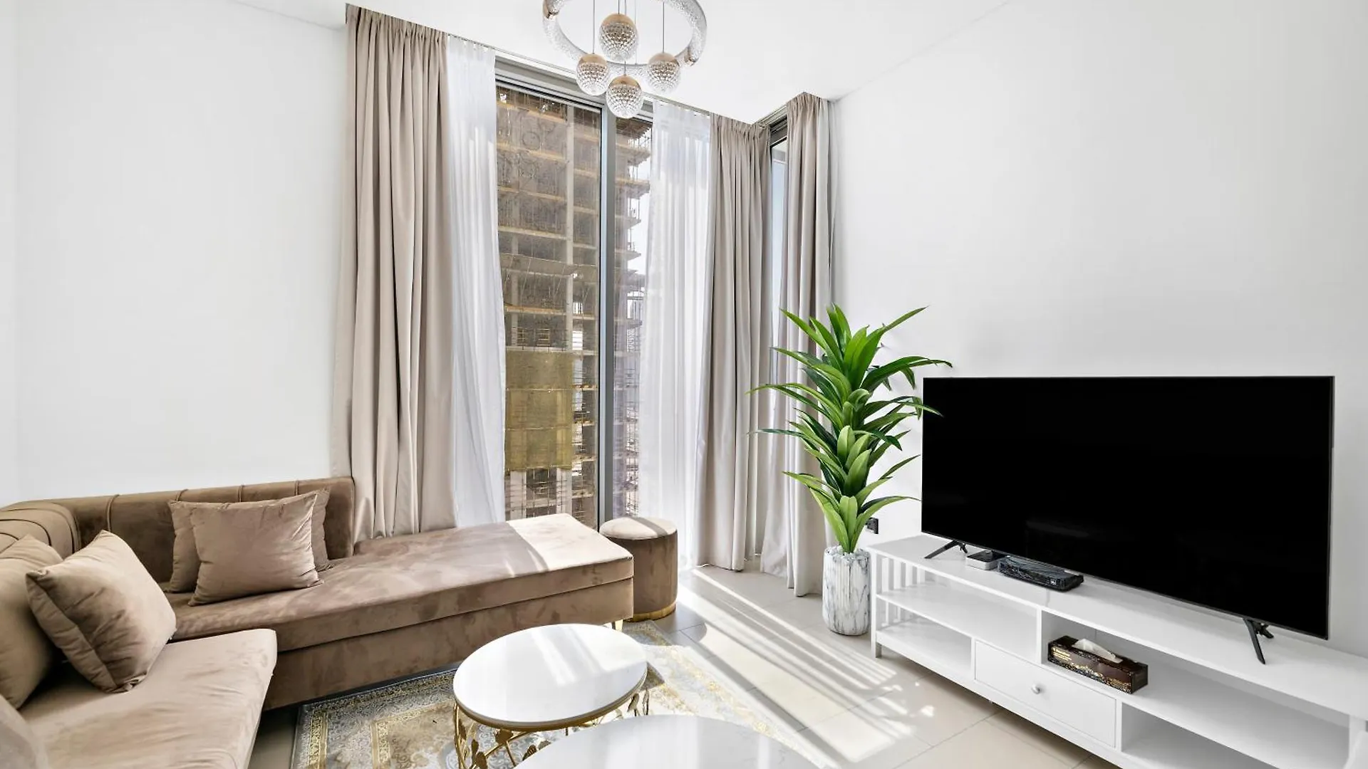 Aliving Luxury 1Br Sobha Creek Vista Reserve Burj Khalifa View Dubai