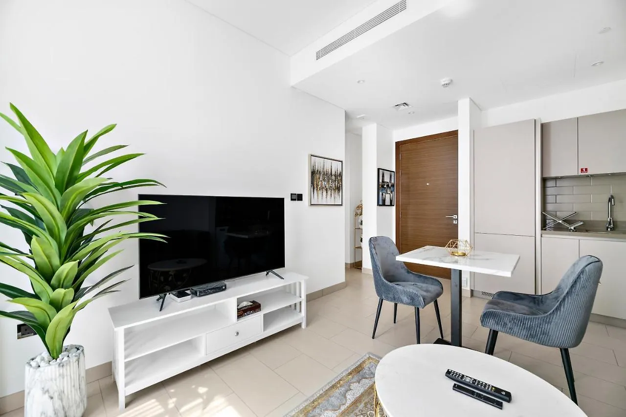 Aliving Luxury 1Br Sobha Creek Vista Reserve Burj Khalifa View Dubai 0*,