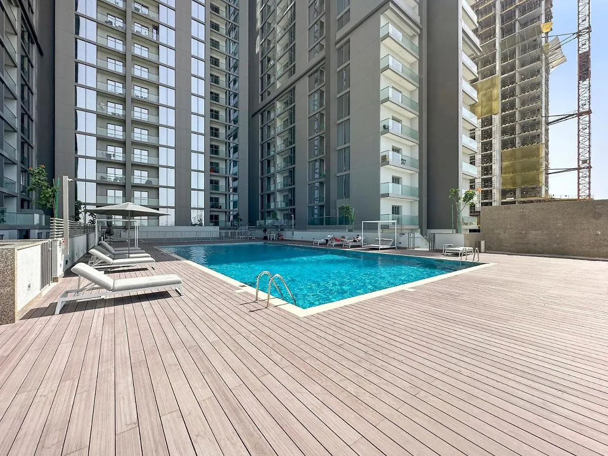 Aliving Luxury 1Br Sobha Creek Vista Reserve Burj Khalifa View 迪拜 阿拉伯联合酋长国